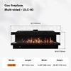60 inch L1524-H720-D380mm