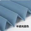 Blue semi shading blinds