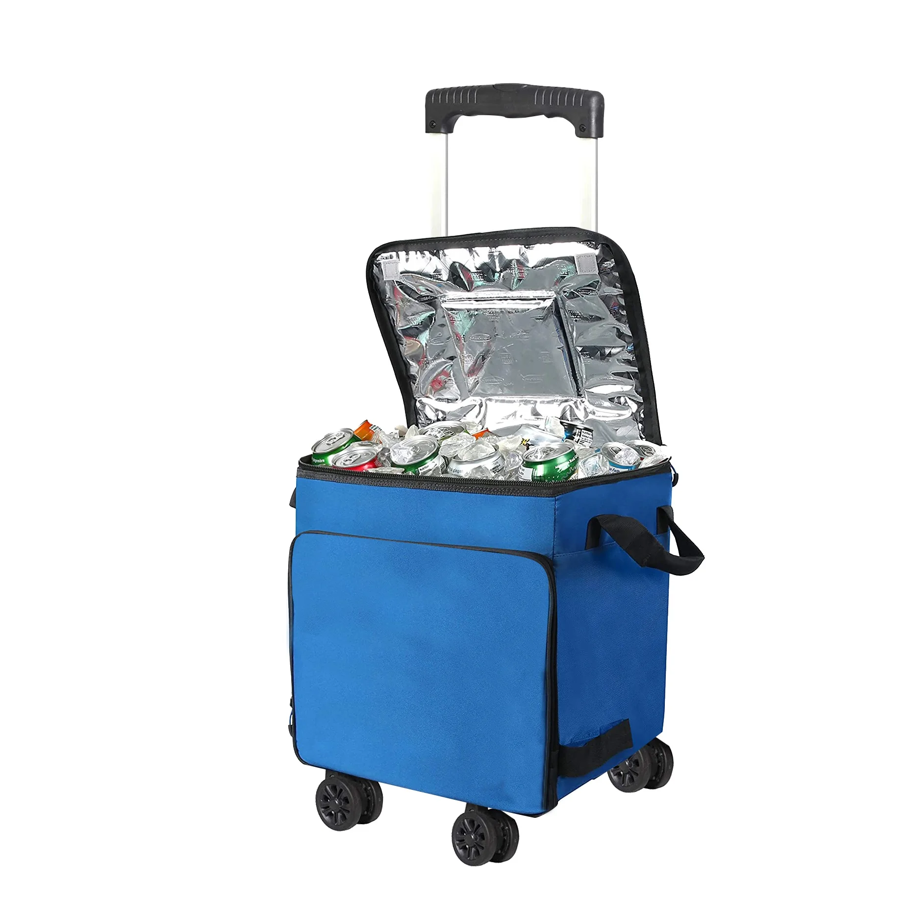 Arlmont 50 Can Collapsible Rolling Cooler Leak Proof