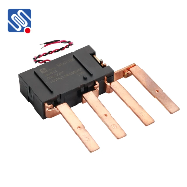 Meishuo MLC-100-209-B-L1 Two Contact Groups Normally Closed 1.5W 9VDC 100A 250VAC Latching Relay
