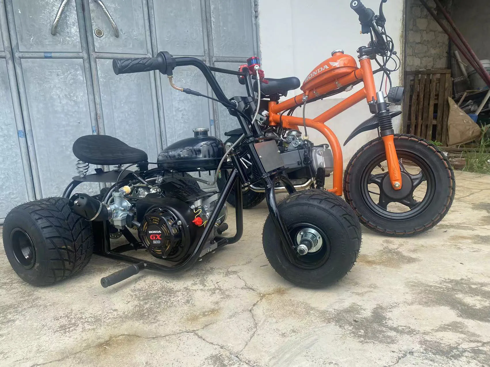 Big Wheel DIY 196cc 250cc Adults 48v 500w Motorized Drift Trike