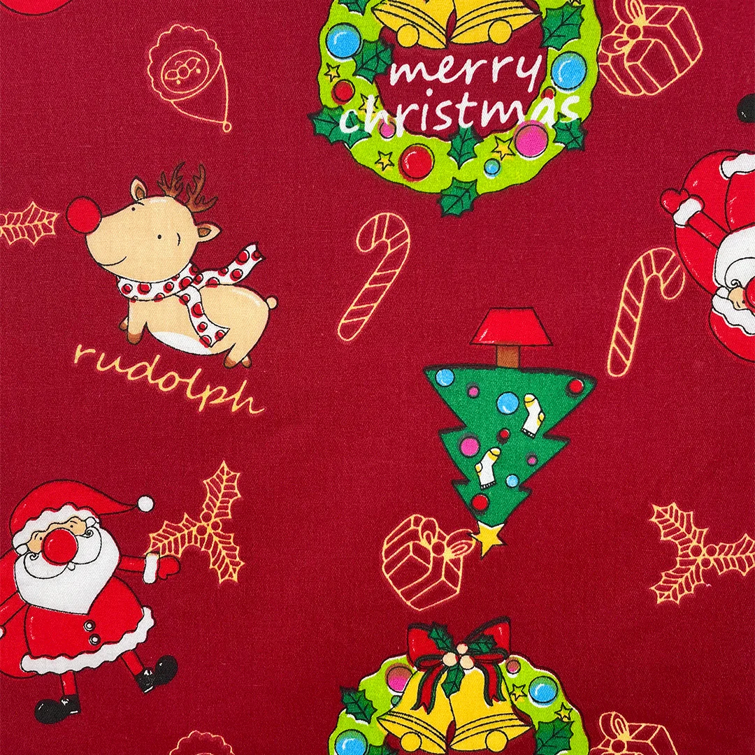 5 шт. без минимального заказа 20*25 см рождественское рукоделие праздничное домашнее шитье Лоскутное шитье стеганая ткань с принтом