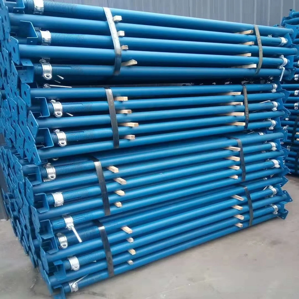 Galvanized Steel Props Formwork Adjustable Telescopic Jacks Steel Acrow ...