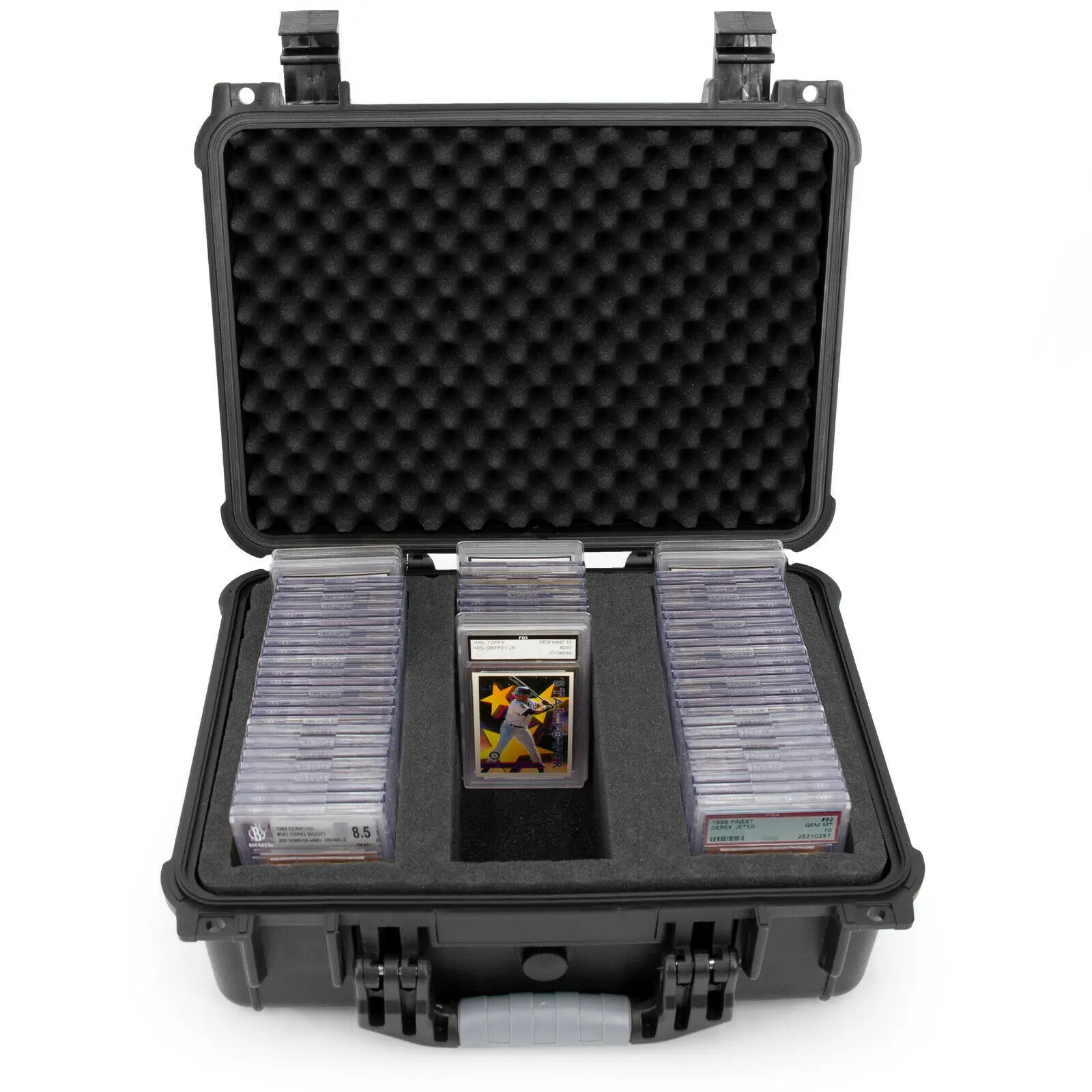 Waterproof Ip67 Abs Midas M32 Flight case Reloading Ammo Equipment  Graded Card Display Shipping and Storage case on Wheels