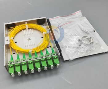 AO-104A AO-108AミニFdf4/8ポートScLc Fc St 4/8/16コア壁取り付けOdf