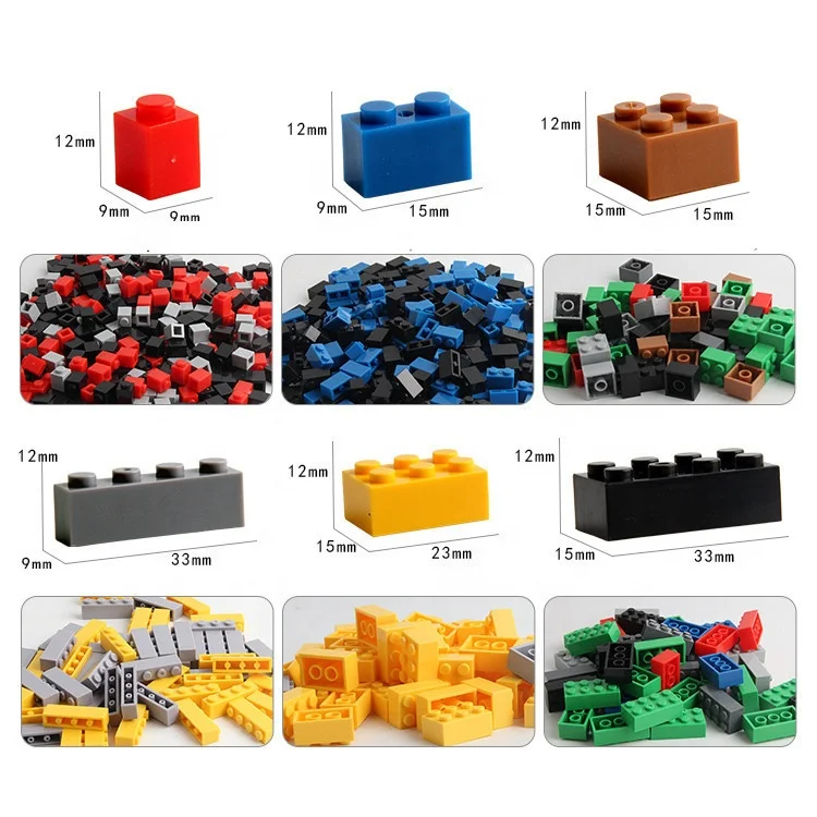 STEM Toy 450PCS Building Blocks Creative Bricks Educational Building Block Gift DIY Toy for Kids with Large Brand Building Block