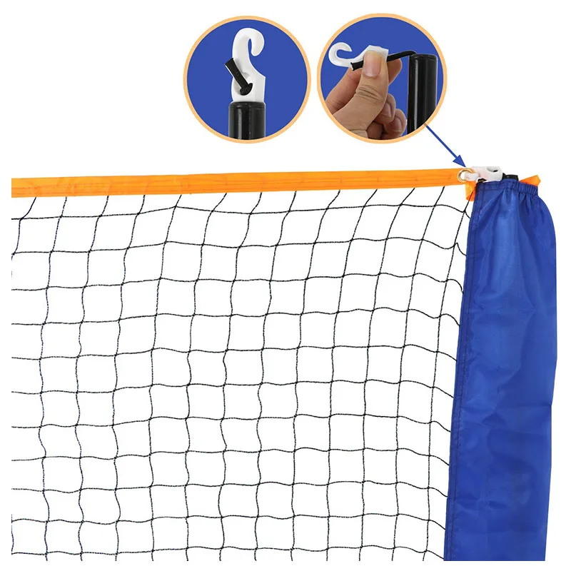 Competition Multi Sport Adjustable Height Portable Badminton Net  with Fast Assembly