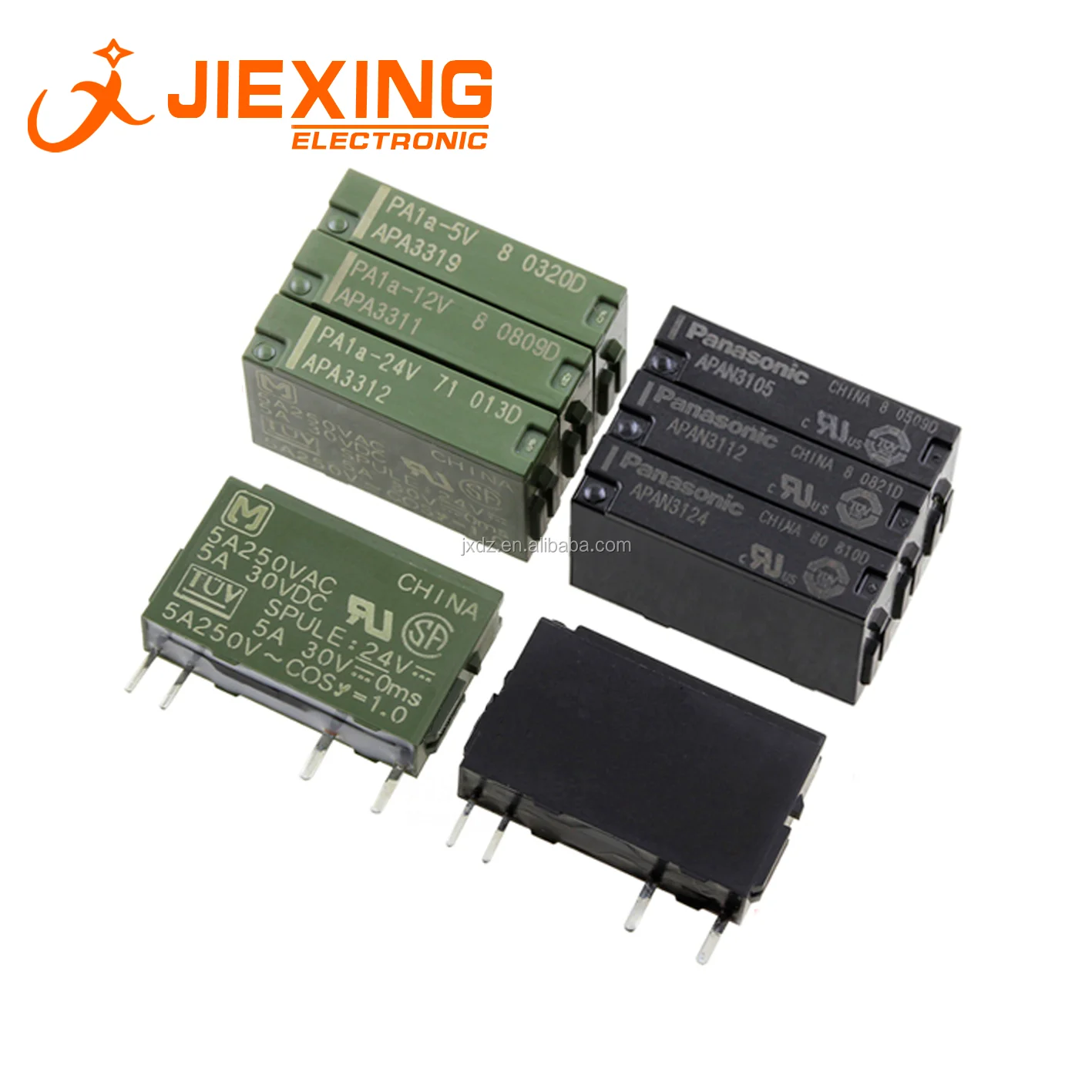 Pa1a-24v Relay APA3312 5A250VAC 5A 30VDC 4pin Slim Relays
