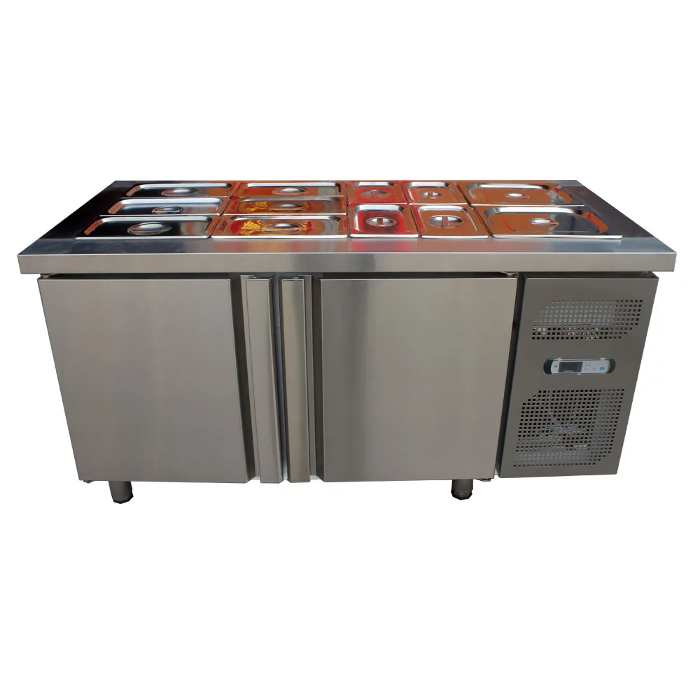 Commercial Salad bar Counter Display Fridge Refrigerator