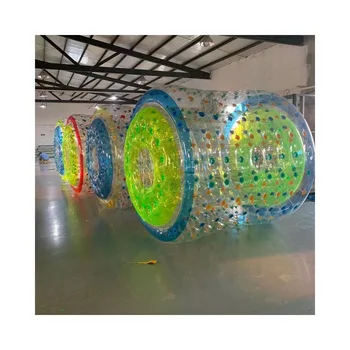 Inflatable Water Roller  Walking Roller Ball  Commercial Inflatable Water Game Toys For Sale