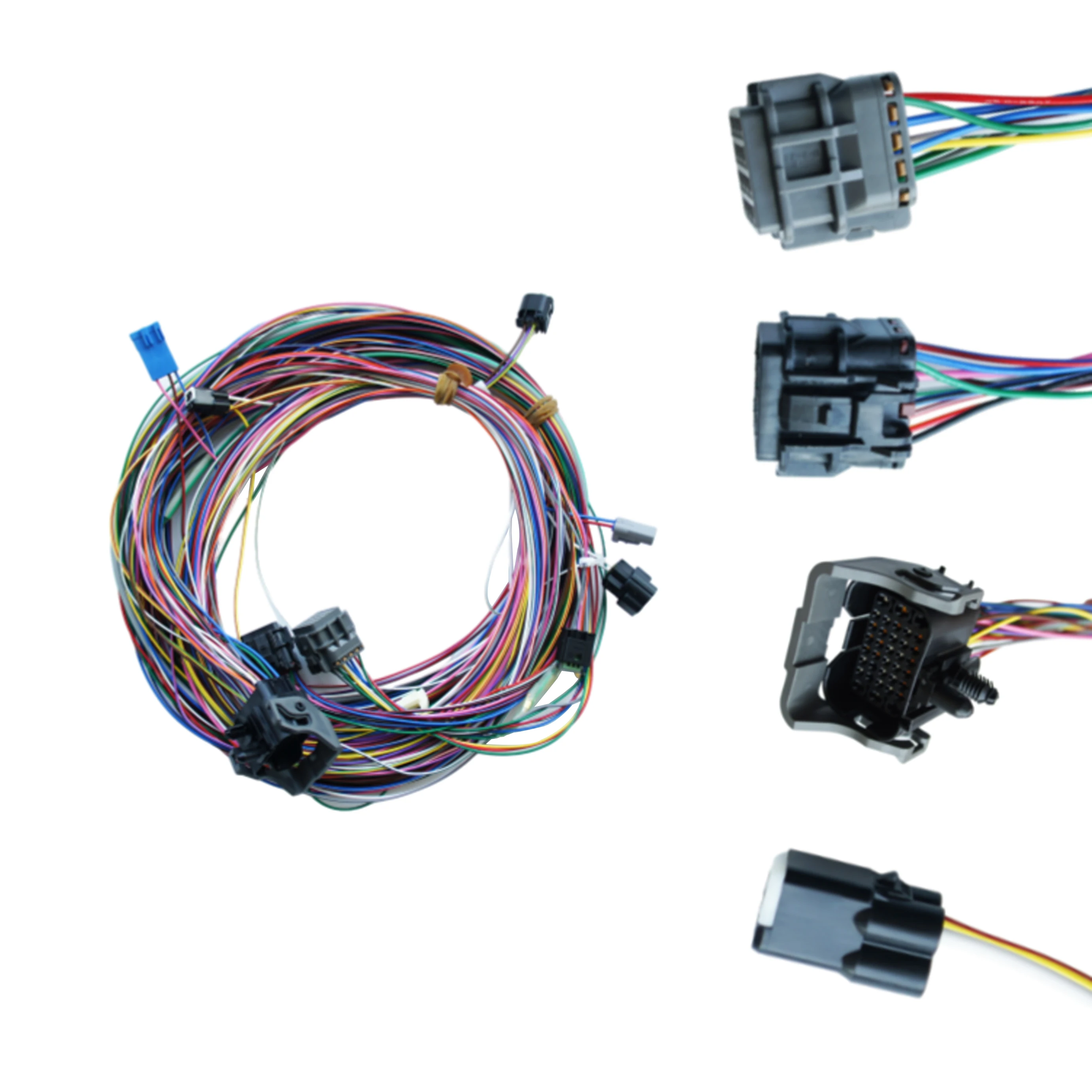 Customized Assembly Complete Wiring Harnesses Engine Wiring Harness For
