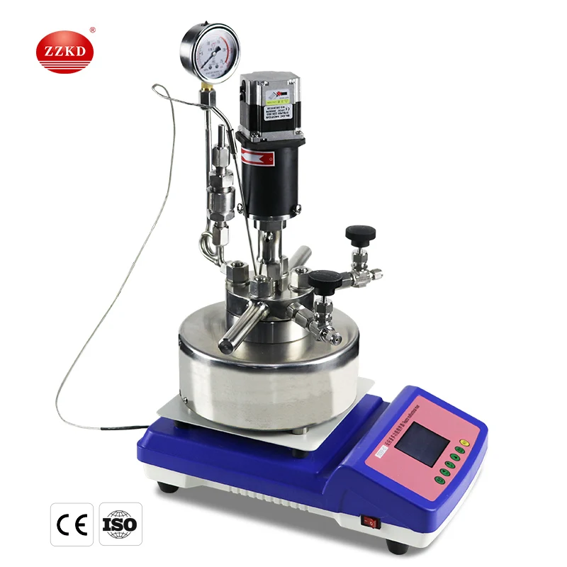 High Pressure Reactor 250ml Lab Autoclave Agitator tank Reactor
