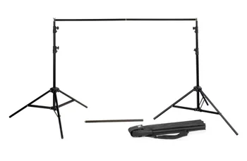 Photography Studio Flash Light KIT 3X 160W 5600K With 20"*28" Softbox Background Studio Kit Camera Lighting Equipment detail image