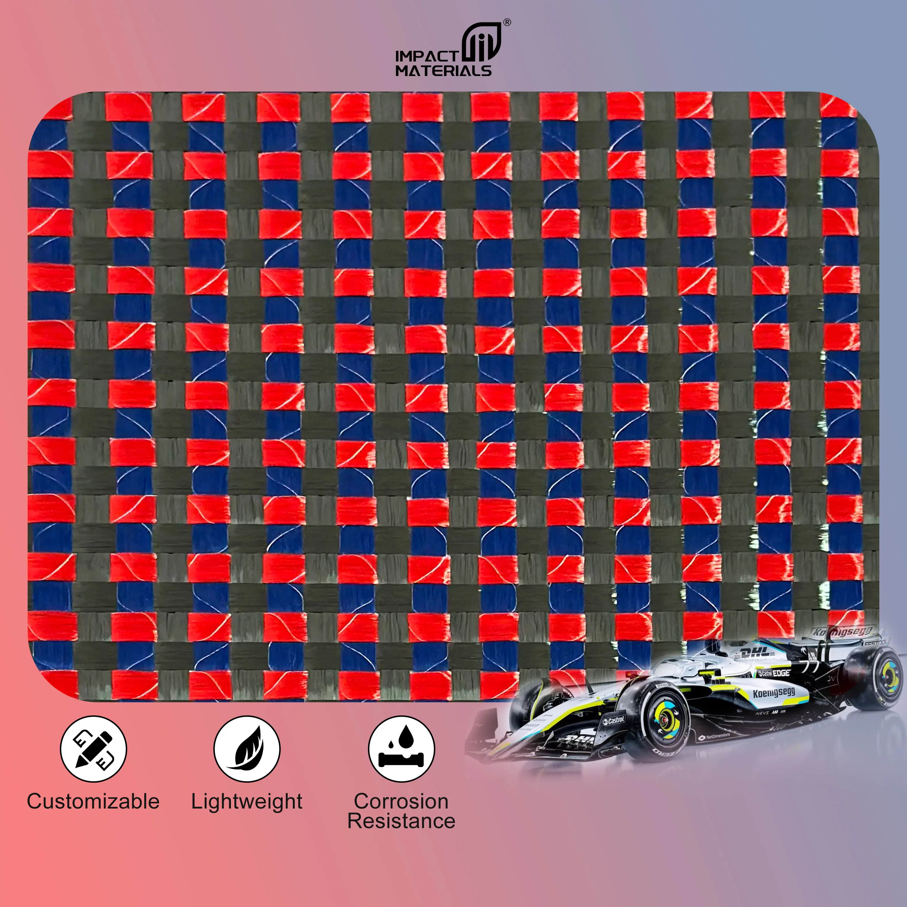 Customizable Lightweight High Strength 3D Triaxial Carbon Fiber Spread Tow Fabric for Car Parts Composites Application Customizable Lightweight High Strength 3D Triaxial Carbon Fiber Spread Tow Fabric for Car Parts Composites Application