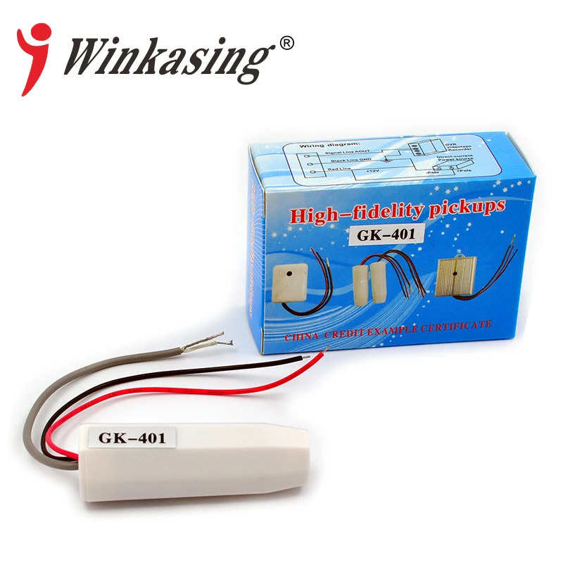 CCTV Microphone Video Pickup Device High Mini CCTV Microphone Sound Monitor Audio Pickup for CCTV Security