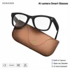 Montura negra con lentes fotocromáticas