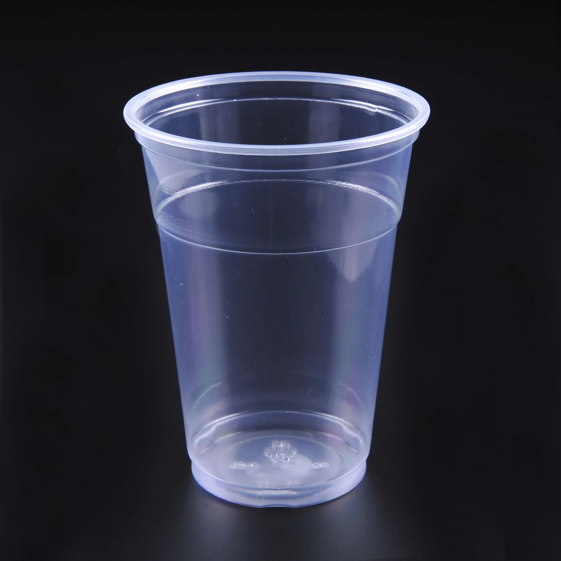 Jxing Lines Series PP Disposable Clear Plastic Cups - China