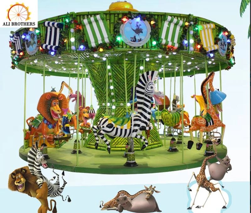 Fairground and Playground Games Large Rocking Carousel Horse for Sale