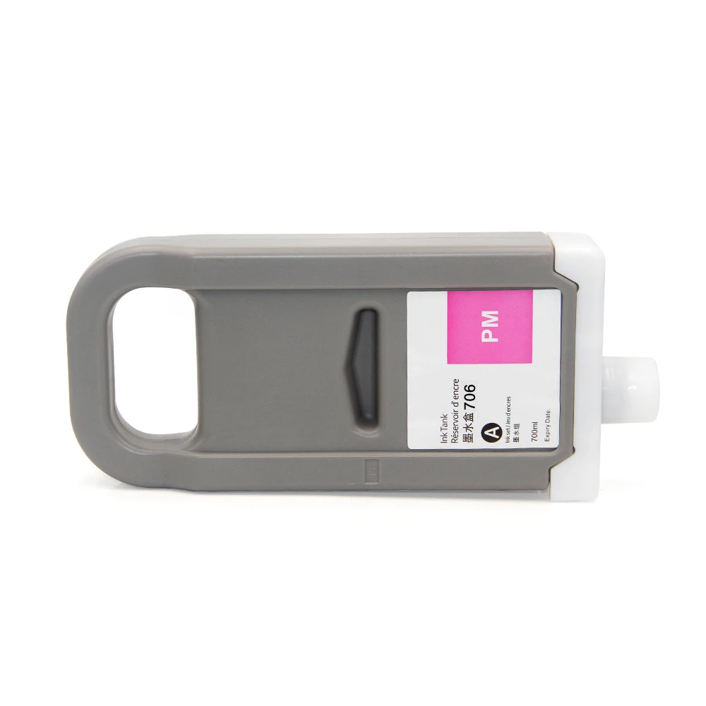 Ocbestjet 700ML PFI 706 PFI706 Compatible Ink Cartridge Full With