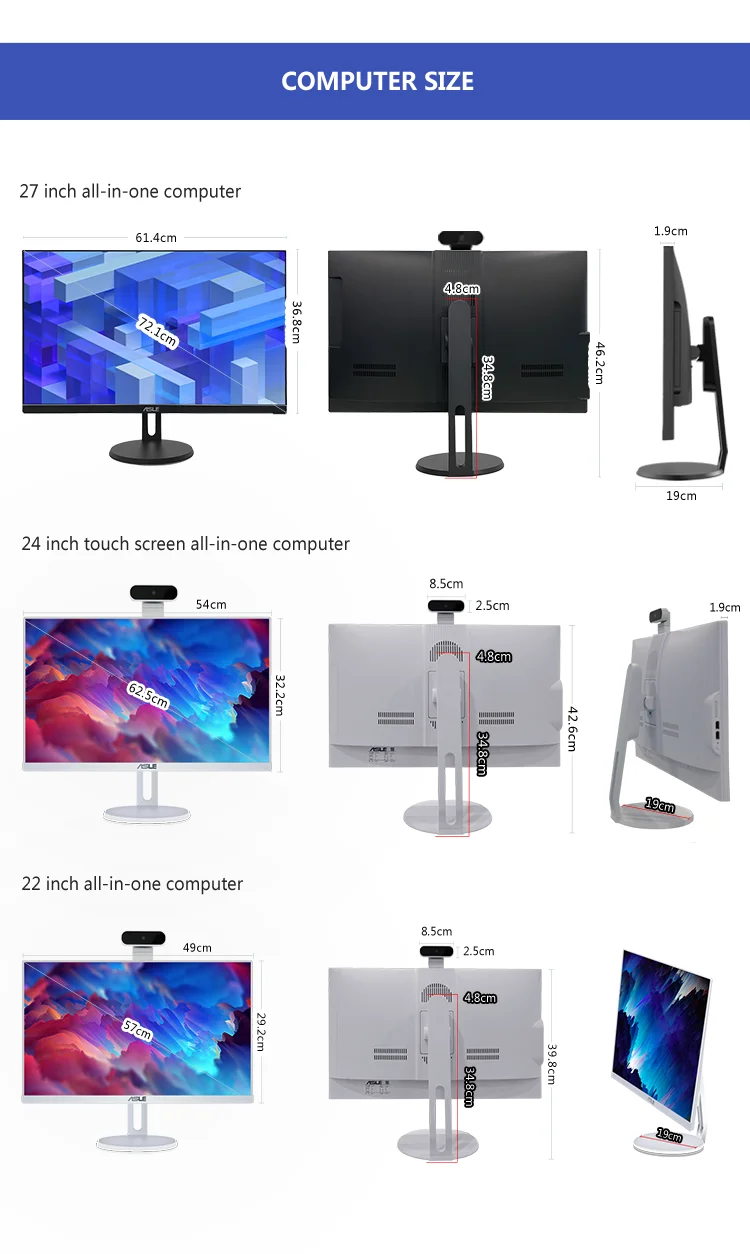 The New Borderless 24-inch All-in-one Machine Core I5-10500h Processor ...