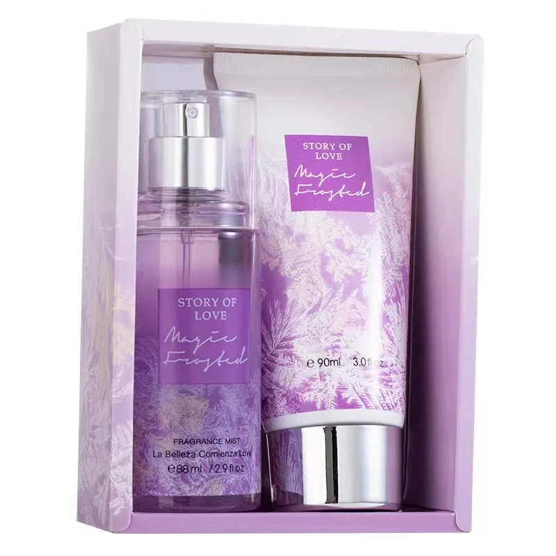 2022 Christmas Birthday Gift Set Body Lotion Fragrance Body Mist Parfum  Spray Kit for Body Care