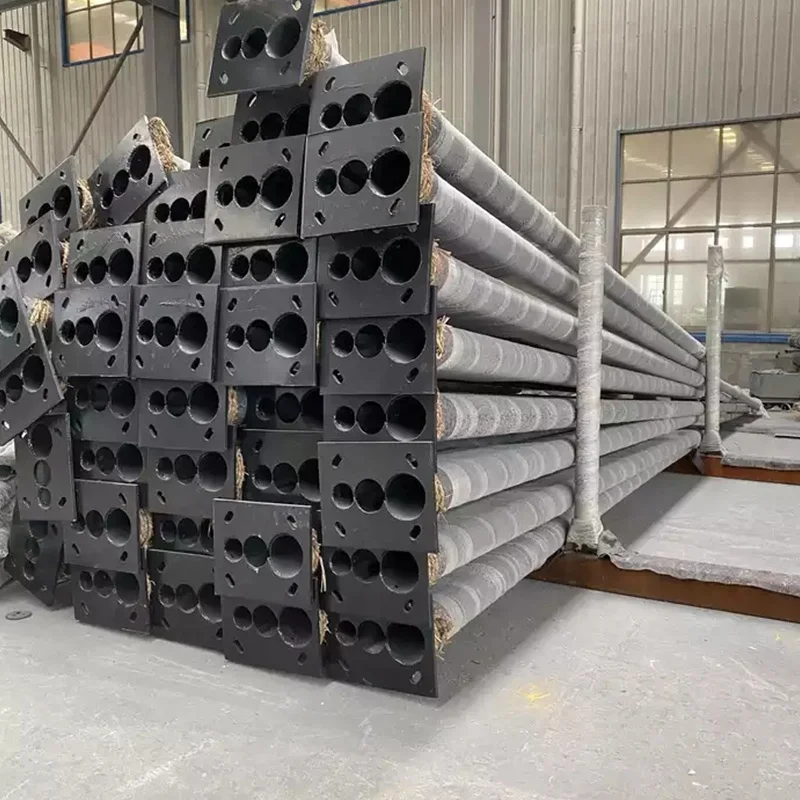 XINTONG 6 м, 8 м, 12 м, оцинкованный светодиодный уличный фонарь на солнечной батарее, уличный фонарный столб