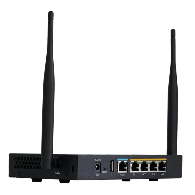 SD-WAN CPE/Security gateway  with 5*GE and 7 inches,fanless CPE with wifi,and firewall ,QoS feature CPE