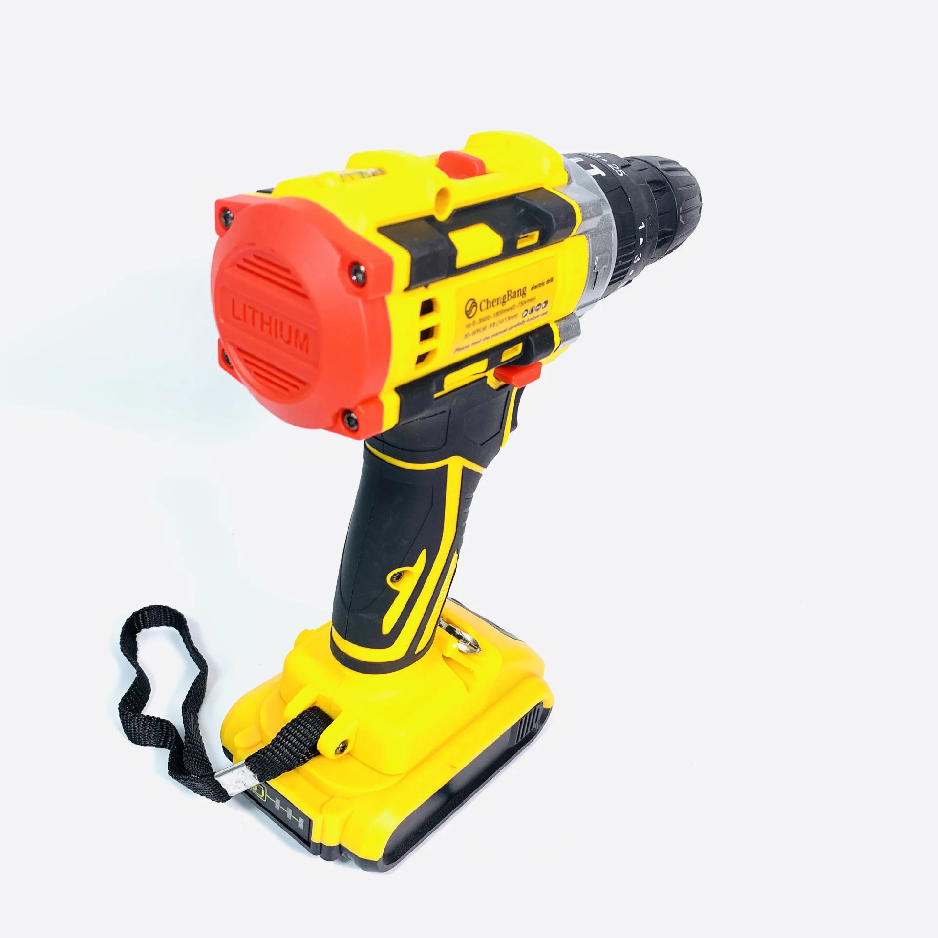 Yellow 10mm Rechargeable Cordless Drill Set & Screwdriver, Odm