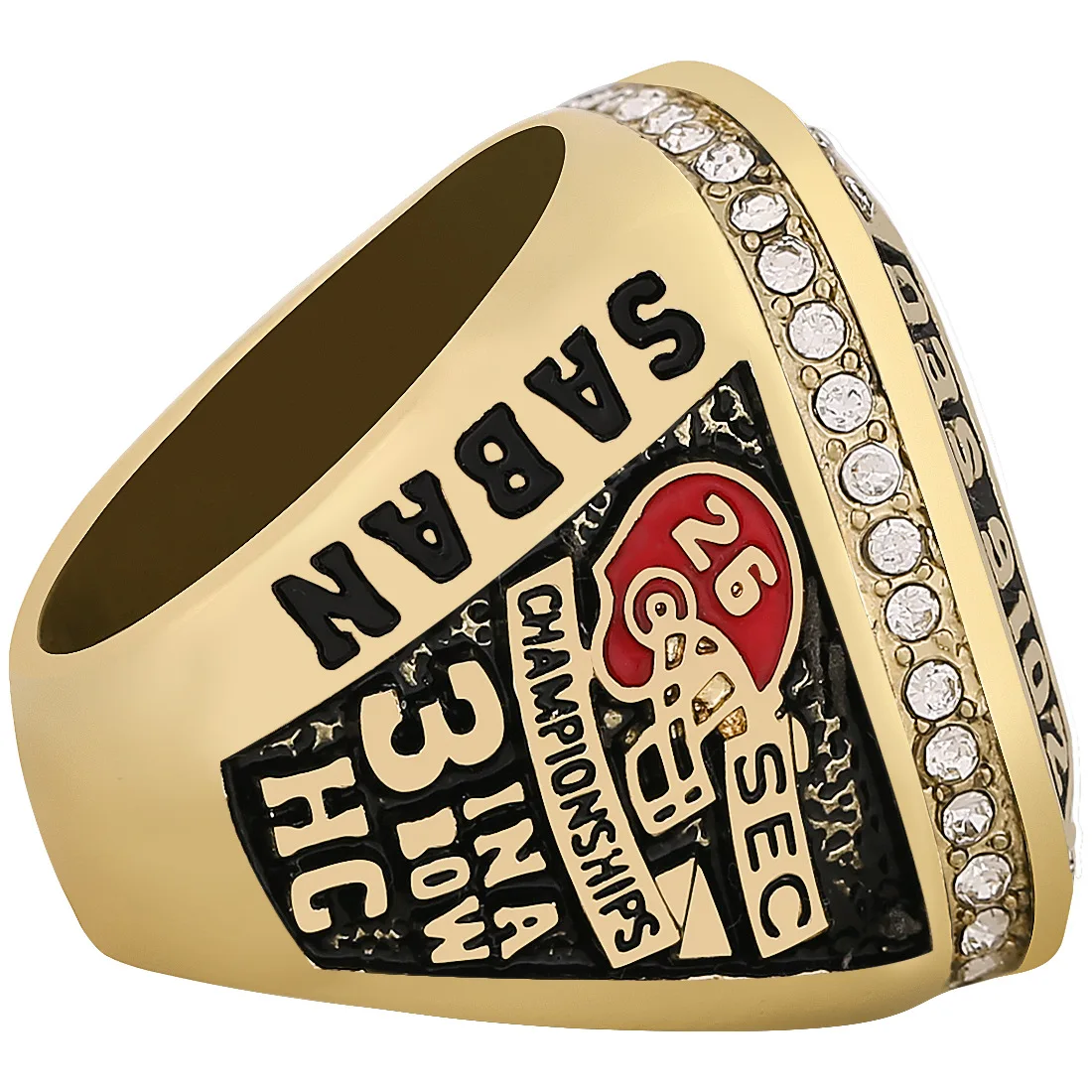 Alabama North Shore State Championship Ring 2021 Alabama Crimson