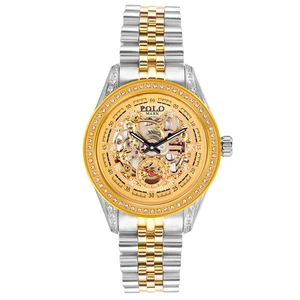 Luxury Automatic Mechanical Watch Custom Logo High Quality Stainless Steel Dial Case Seiko Movement Hollow Fashionable Design