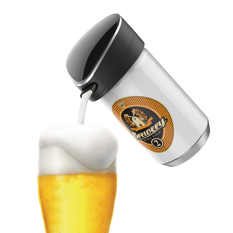 Factory Made Beer Bubble Maker Home Bar Supplies Bottled Canned Delicious Cooler Aerator Machine Server Beer Foamer supplier