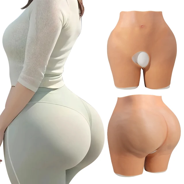 Xixinmei Wholesale Plus Size Shapes Big and Plump Bum Silicone Buttocks Enhancer Hips Pads  Woman Body Shaping Silicone Pants