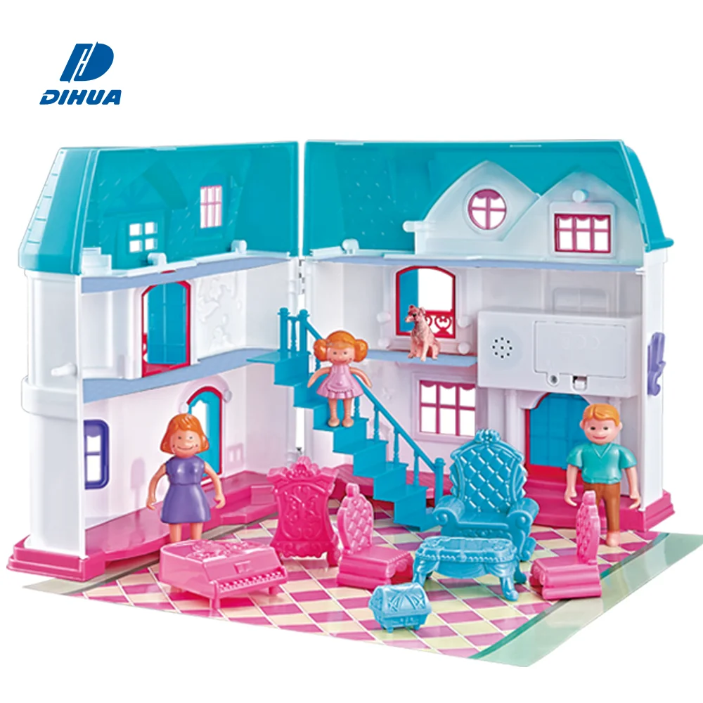 Wholesale Doll House Toys Girls Dream Family Furnitures Set Toy with Barbie  Dolls and Light DIY Doll House Toy - China DIY Doll House Toy and Doll House  Toy price