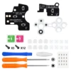 Black Upgraded ABXY Clicky Kit for Xbox Series X & S Controller