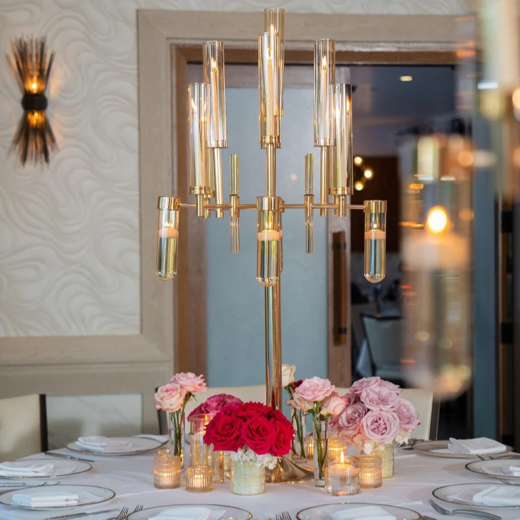 Luxury Wedding Candelabra Crystal Centerpieces Wedding Centerpieces