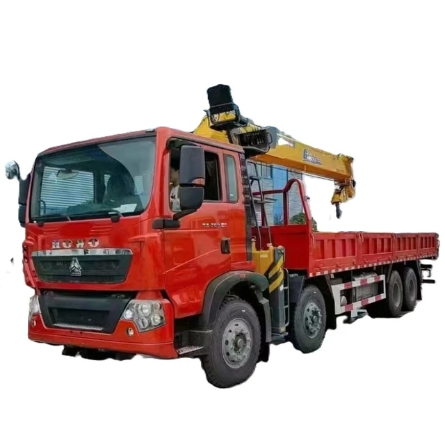 truck mounted crane cargo truck 10tons straight mounted crane truck
