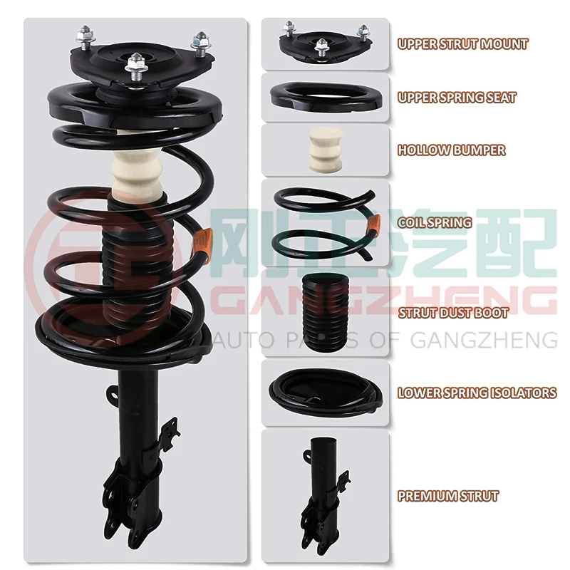 Chassis System Shock Absorber for FAW Pentium  T33/T55/T77/T99/B70S/X80/X4/X40/X6/B50/B70/B90