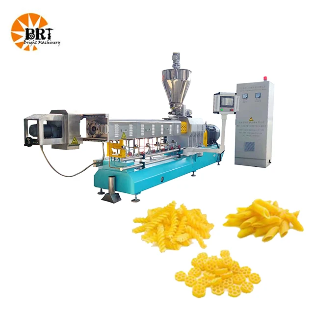 Pasta Making Machine Extrusion Part with Mold Macaroni Processing Line Cutting Machine Pasta and Macaroni Production Machinery