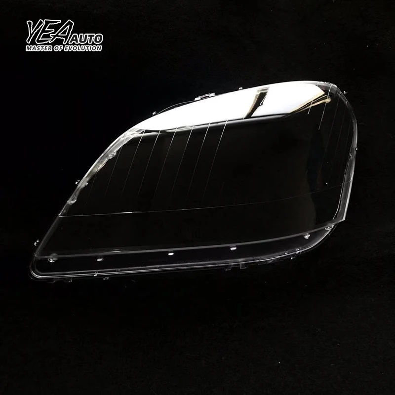 product car headlight glass pc lampshade cover lens for mercedes benz ml 400 450 350 320 w164 headlamp glass shade lens cover 2005 2009-30