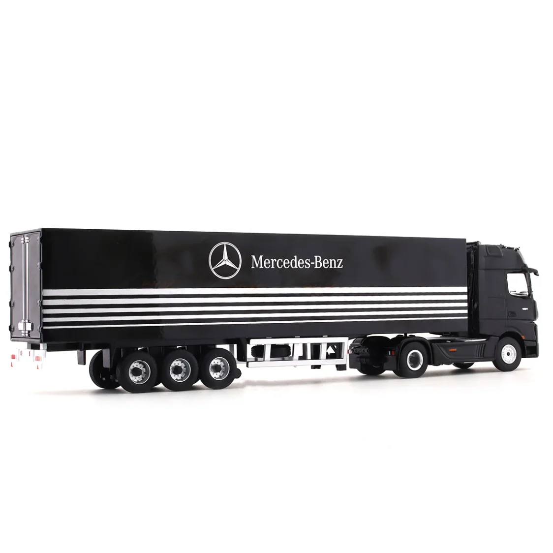 Black 1:64 Diecast Scale Model Collectible Truck and Construction Truck