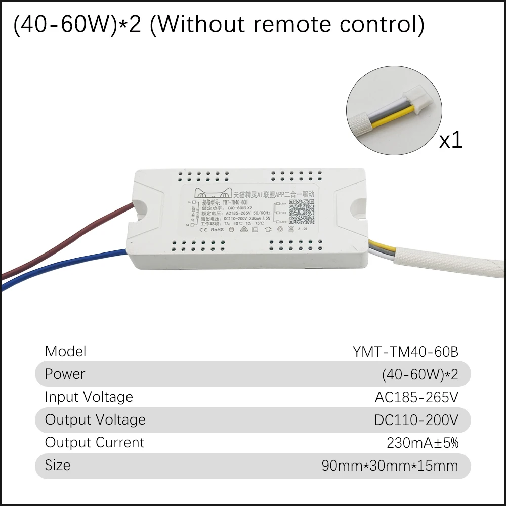 Ac220v Lamp Smart Pro App 230ma Constant Current Power Supply 185265v