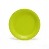จานกระดาษ 7 นิ้ว*10 ชิ้น*สีเขียว