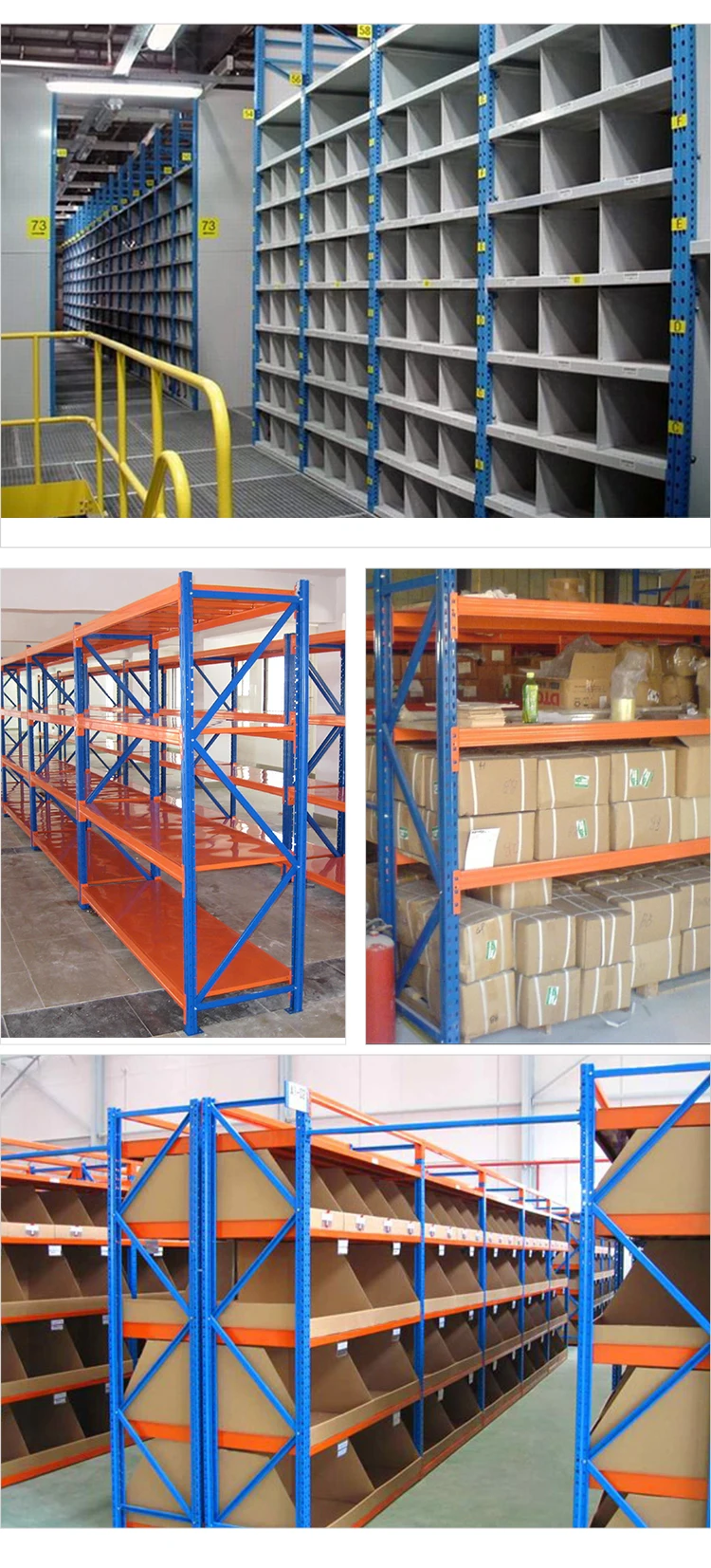 Custom Factory Industrial Medium Duty Shelf Warehouse Rack Adjustable ...