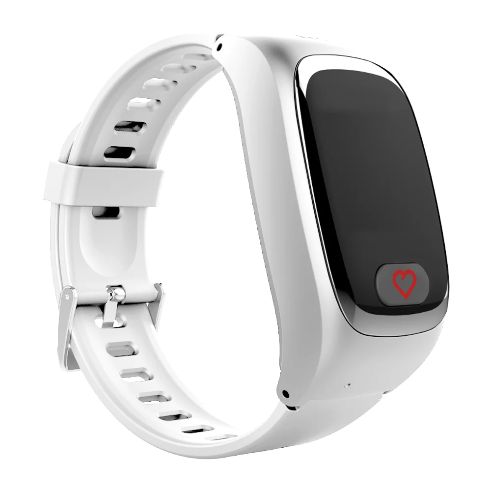 Emergency Call Button GPS Smart Watch GSM Mobile Phone With Body Temperature Monitoring for Elderly