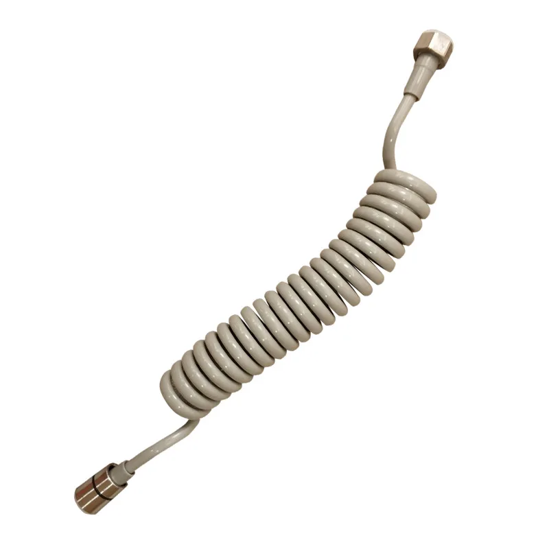 Retractable Water Hose Spring Flexible Shower Hose Bathroom Telescopic Spiral Recoil Flexible Shower Hose for Toilet Faucet Tap