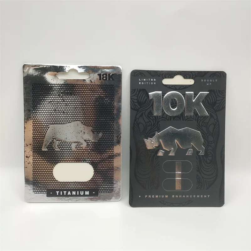 Customized Printing Male Enhancement Pills Package Stiff Rox Container Bullet for Enhancement Capsule Packaging Cards