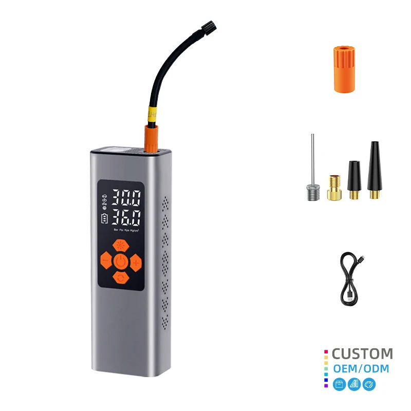 Новое поступление, автоматический насос для шин, портативный воздушный компрессор, цифровой насос для шин с манометром