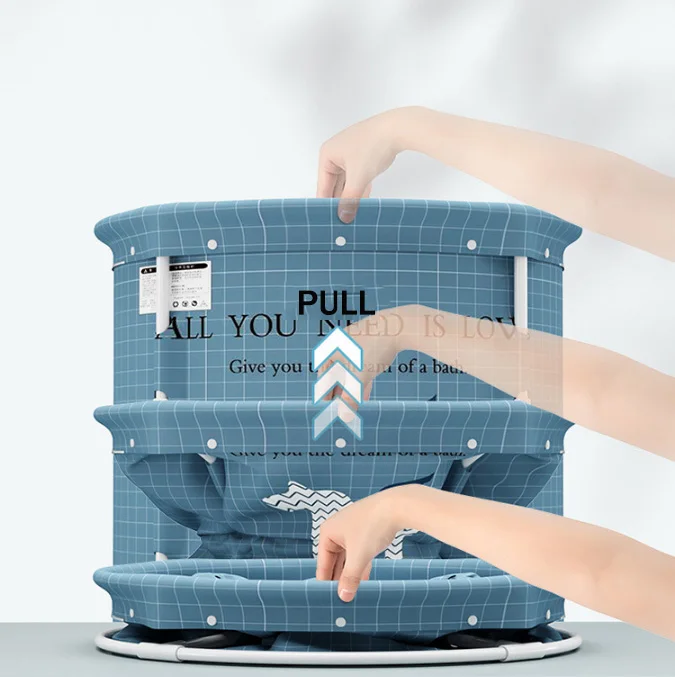 Портативная ванна для взрослых, отдельно стоящая Ванна, спа для душевой кабины, Складная Ванна для замачивания, горячая ванна, Ледяная Ванна