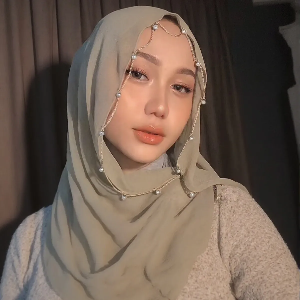 Shop High Quality Women's Chiffon Wedding Hijab Scarf