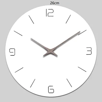 Simple Creative Home European Style Wall Clock Digital Living Room Silent Manufacturer Wall Clock Quartz  Wall Clock